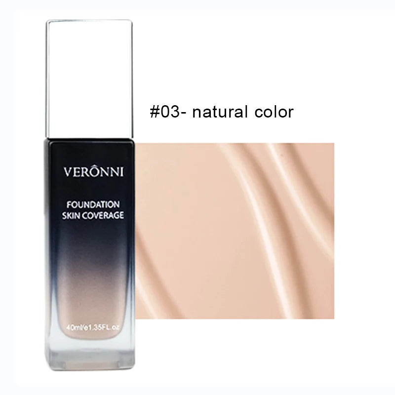 VERONNI 40ml Foundation Skin Full Coverage