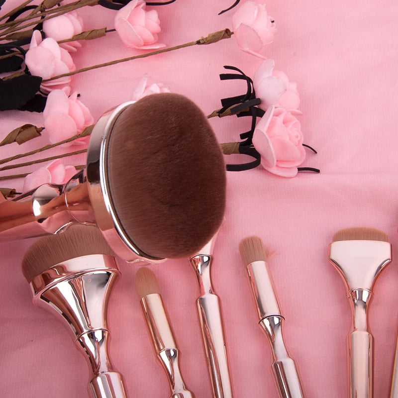 Makeup Brush Set Professional 9 Peças