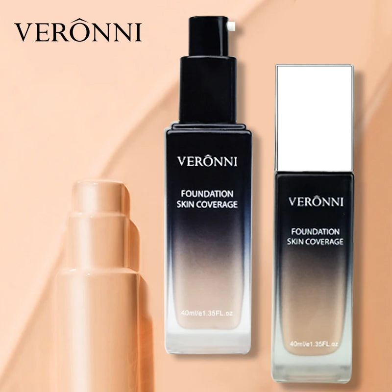 VERONNI 40ml Foundation Skin Full Coverage