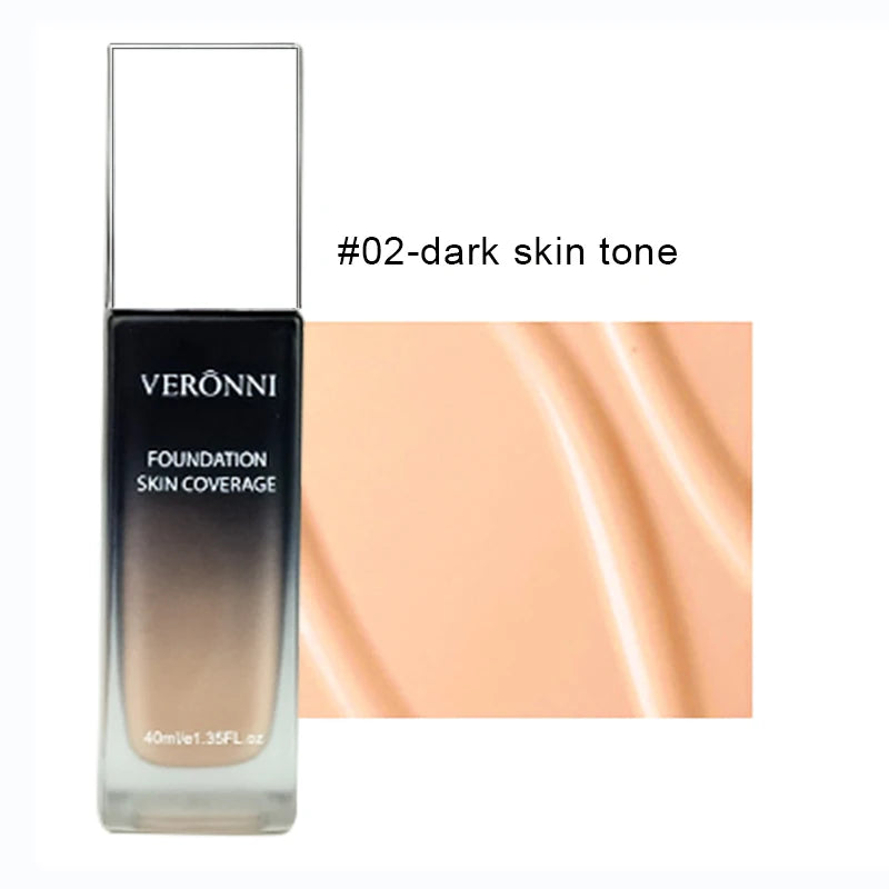 VERONNI 40ml Foundation Skin Full Coverage