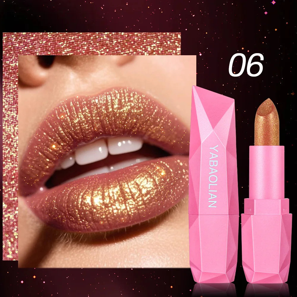 Glitter Lipstick a prova D'água
