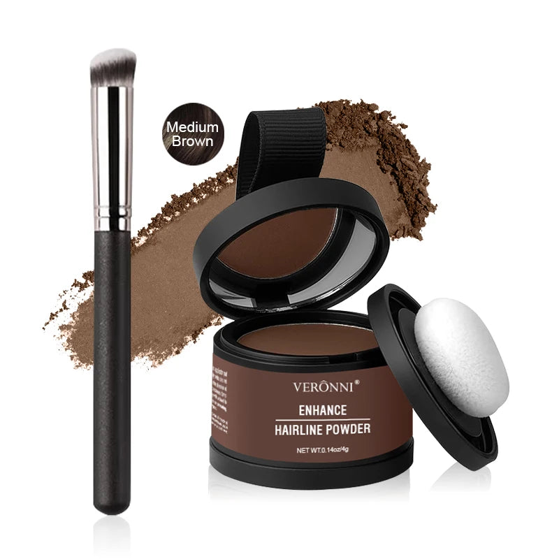 Verônni HairFix - Maquiagem em Pó p/ Cabelo a prova D'água