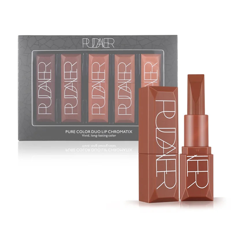 Long-Lasting Lipstick Matte Pumpkin