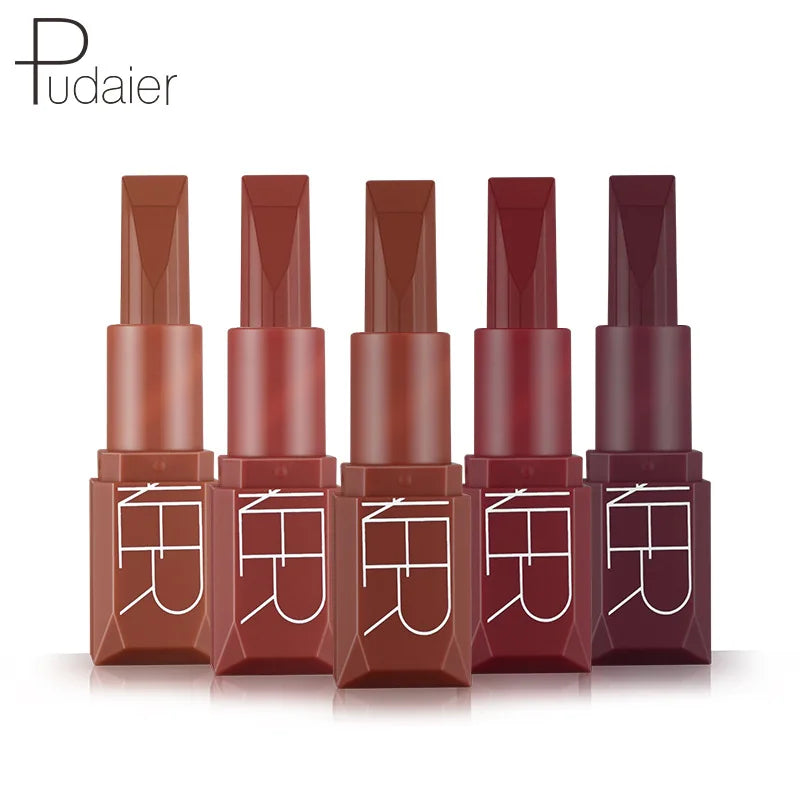 Long-Lasting Lipstick Matte Pumpkin