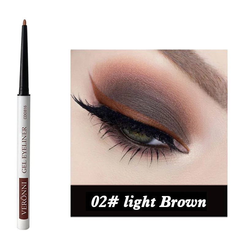 VERONNI 6 Colors Matte Eyeliner Gel
