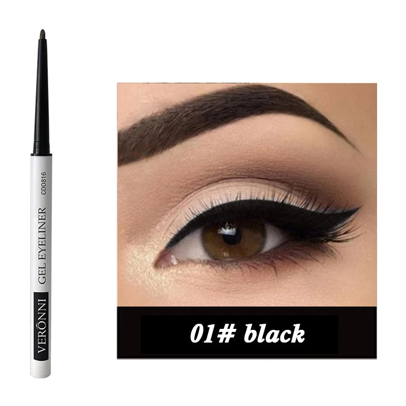 VERONNI 6 Colors Matte Eyeliner Gel