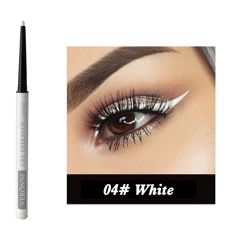 VERONNI 6 Colors Matte Eyeliner Gel