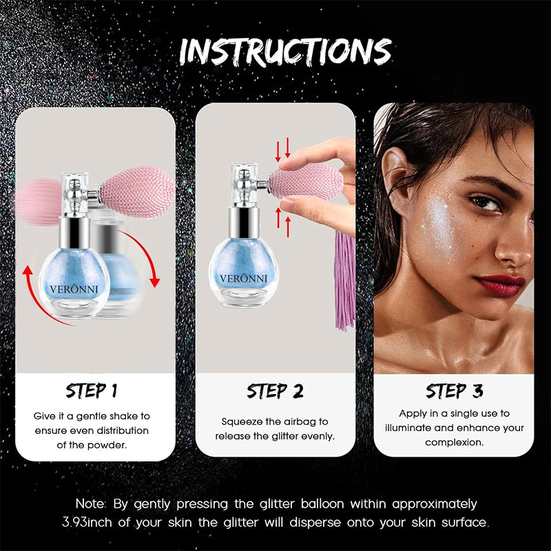Body Spray Glitter